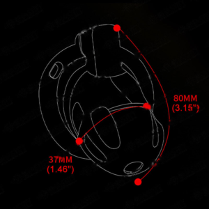Mistress's Enforced Male Chastity Restraints (3 Rings)