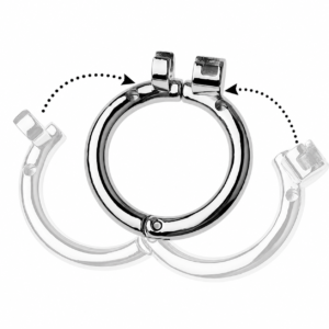 Petal Hinged Chastity Cage — product view 2